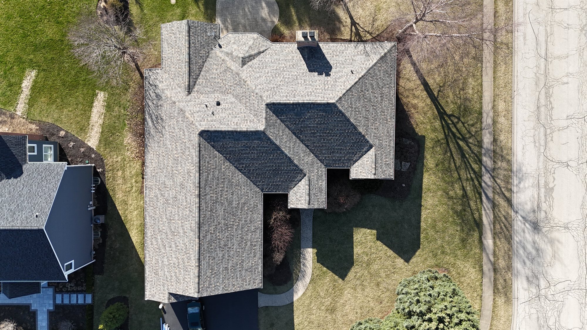 New roof on a Buffalo Grove home