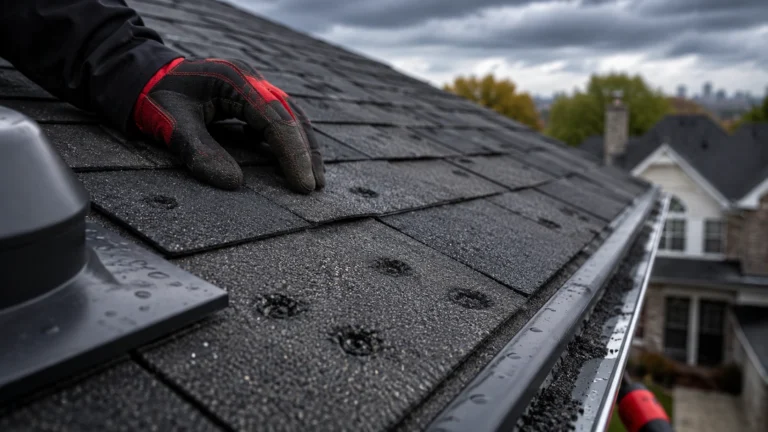 What Does Hail Damage Look Like on a Roof?
